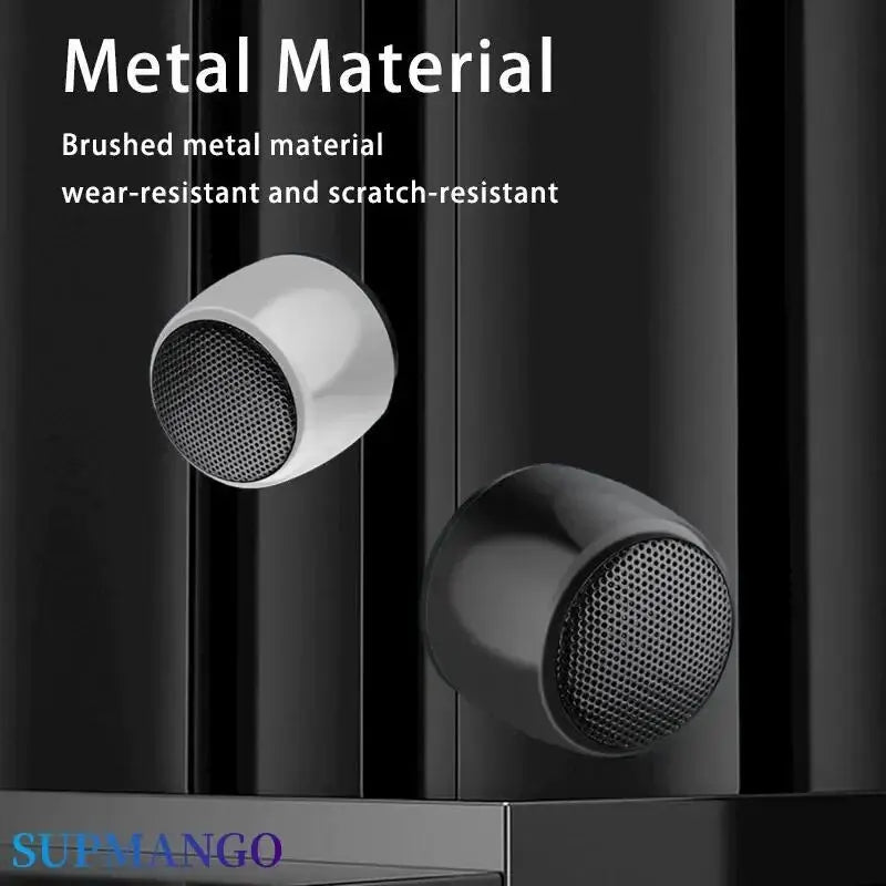 Extra Mini Bluetooth Speaker – Portable Wireless Stereo Audio Player with USB & Subwoofer Sound, Built-In Microphone for Outdoor Music & Calls