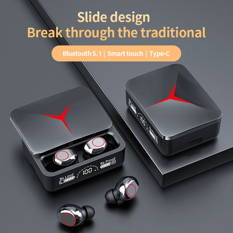 Wireless Gaming Headphones – Bluetooth 5.3 Sport Earbuds with Built-in Mic, Premium Sound & Ultimate Comfort for Gamers and Sports Enthusiasts