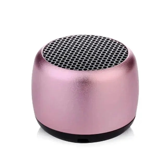 Extra Mini Bluetooth Speaker – Portable Wireless Stereo Audio Player with USB & Subwoofer Sound, Built-In Microphone for Outdoor Music & Calls