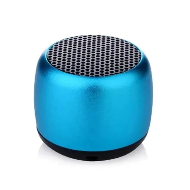 Extra Mini Bluetooth Speaker – Portable Wireless Stereo Audio Player with USB & Subwoofer Sound, Built-In Microphone for Outdoor Music & Calls