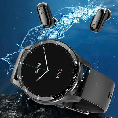 2-in-1 Smartwatch with Earbuds – Stay Connected, Stay Healthy, Stay Ahead