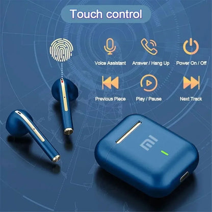Bluetooth Earbuds with Active Noise-Cancellation, Waterproof, and Premium Sound – Wireless Freedom, 5.3 Bluetooth, Built-in Mic, Long Battery Life & Perfect for Sports & Study!
