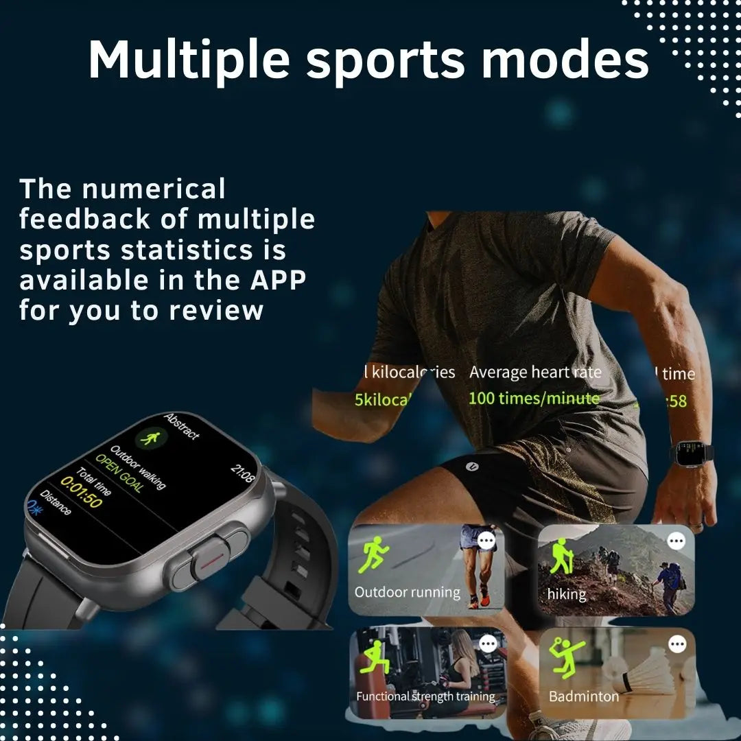 2 in 1 Smartwatch with Earbuds – Your All-Day Health & Productivity Companion with Heart Rate, Sleep & Activity Tracking