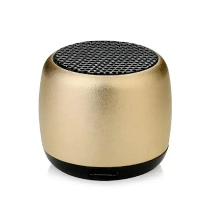 Extra Mini Bluetooth Speaker – Portable Wireless Stereo Audio Player with USB & Subwoofer Sound, Built-In Microphone for Outdoor Music & Calls