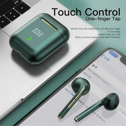Bluetooth Earbuds with Active Noise-Cancellation, Waterproof, and Premium Sound – Wireless Freedom, 5.3 Bluetooth, Built-in Mic, Long Battery Life & Perfect for Sports & Study!