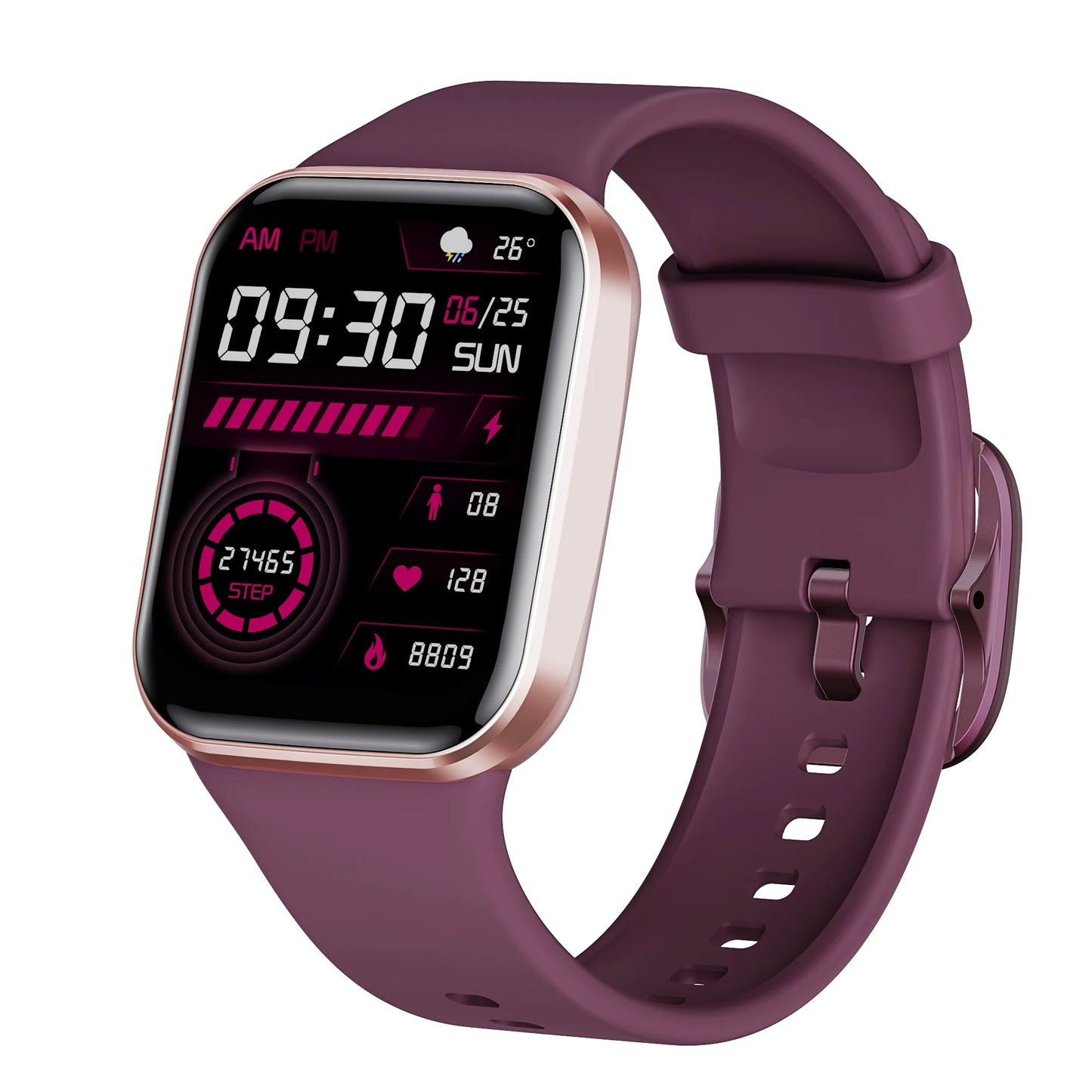 2025 Luxury Smartwatch – Premium Waterproof, Fitness & Health Tracker for Men & Women
