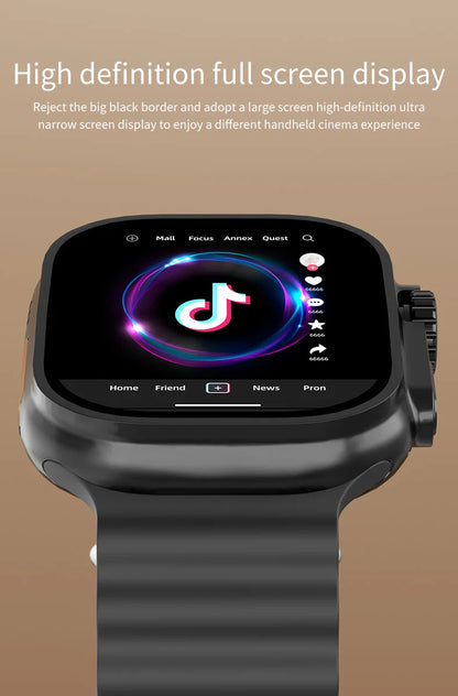 SIM card Smartwatch with 2.29" AMOLED Display, Heart Monitoring & 8MP Camera