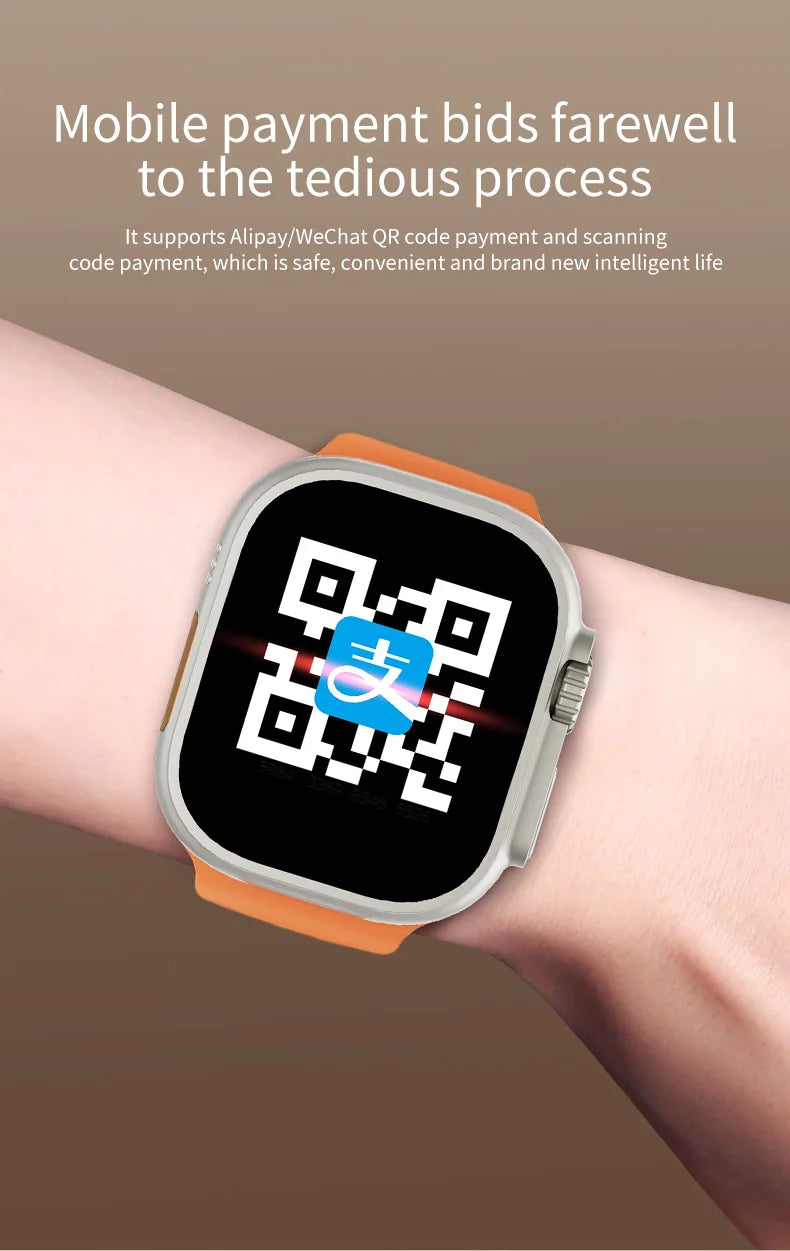 SIM card Smartwatch with 2.29" AMOLED Display, Heart Monitoring & 8MP Camera