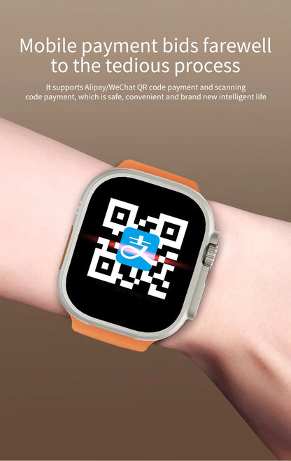 SIM card Smartwatch with 2.29" AMOLED Display, Heart Monitoring & 8MP Camera